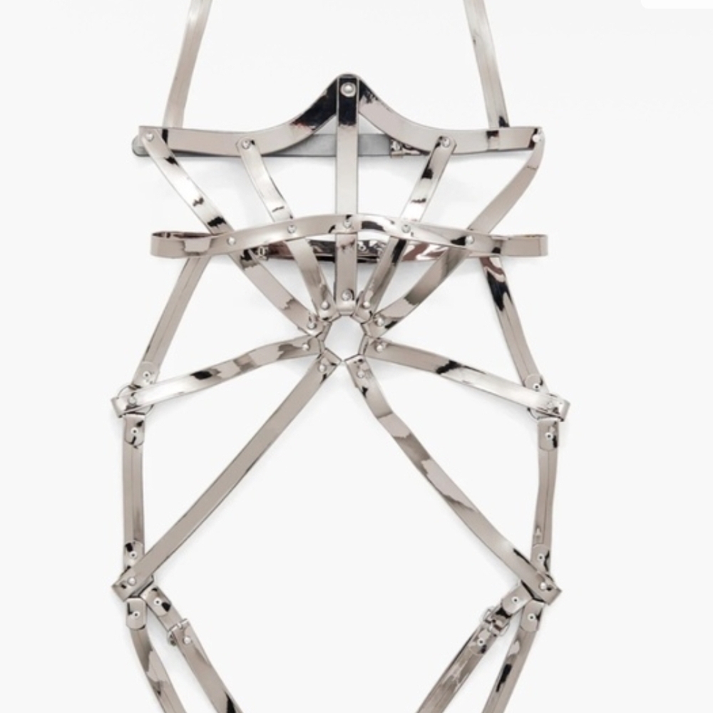 Savage X Fenty Silver Metal Mood Harness